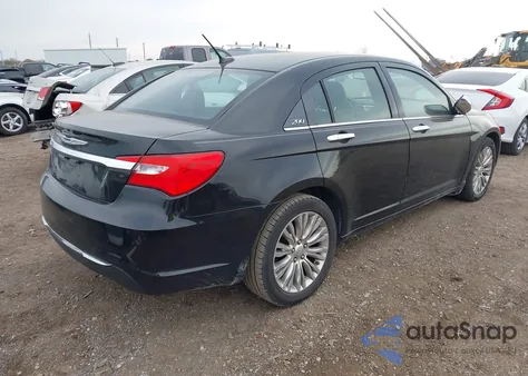 2011 Chrysler 200 Limited из США, поврежденный, VIN 1C3BC2FG5BN611149